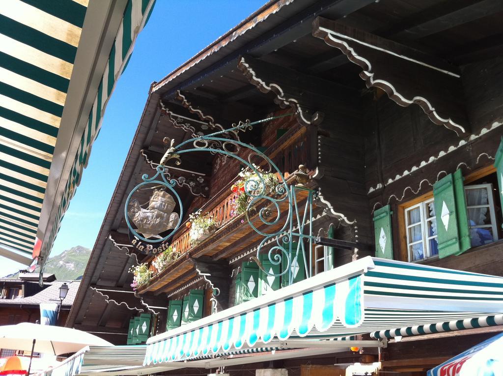 Auberge De La Poste Les Diablerets Exterior photo